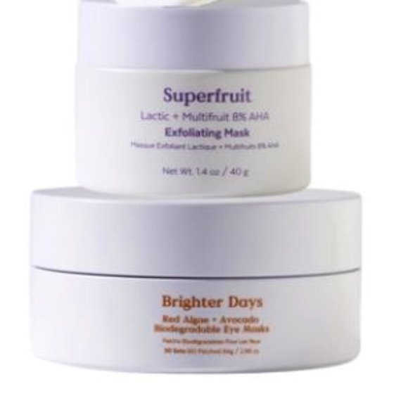 Three Ships exfoliant and red algae eye mask bundle (used twice) - Picture 1 of 1